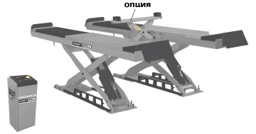 Ножничный подъемник KraftWell KRW55WA-JB г/п 5,5 т., заглубляемый, для сход-развала